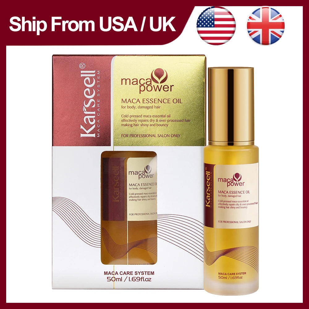 Karseell Moroccan Argan Oil Hair Serum For Dry Damaged Hair by S And B Enterprise