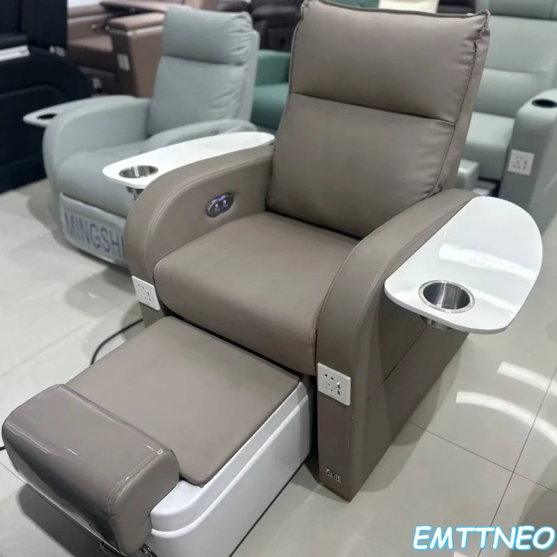 BOMP Foot Care Chair With Relaxing Massage And Foot Spa by S And B Enterprise