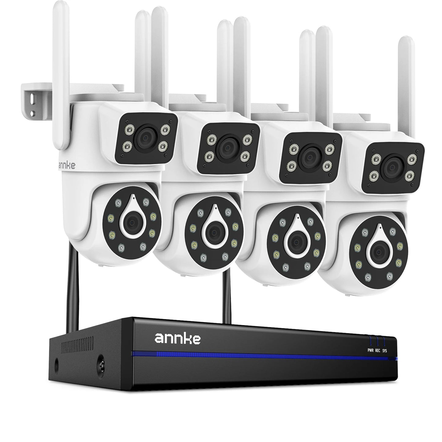 ANNKE 4MP WiFi Dual Lens Security System With 16CH NVR by S And B Enterprise