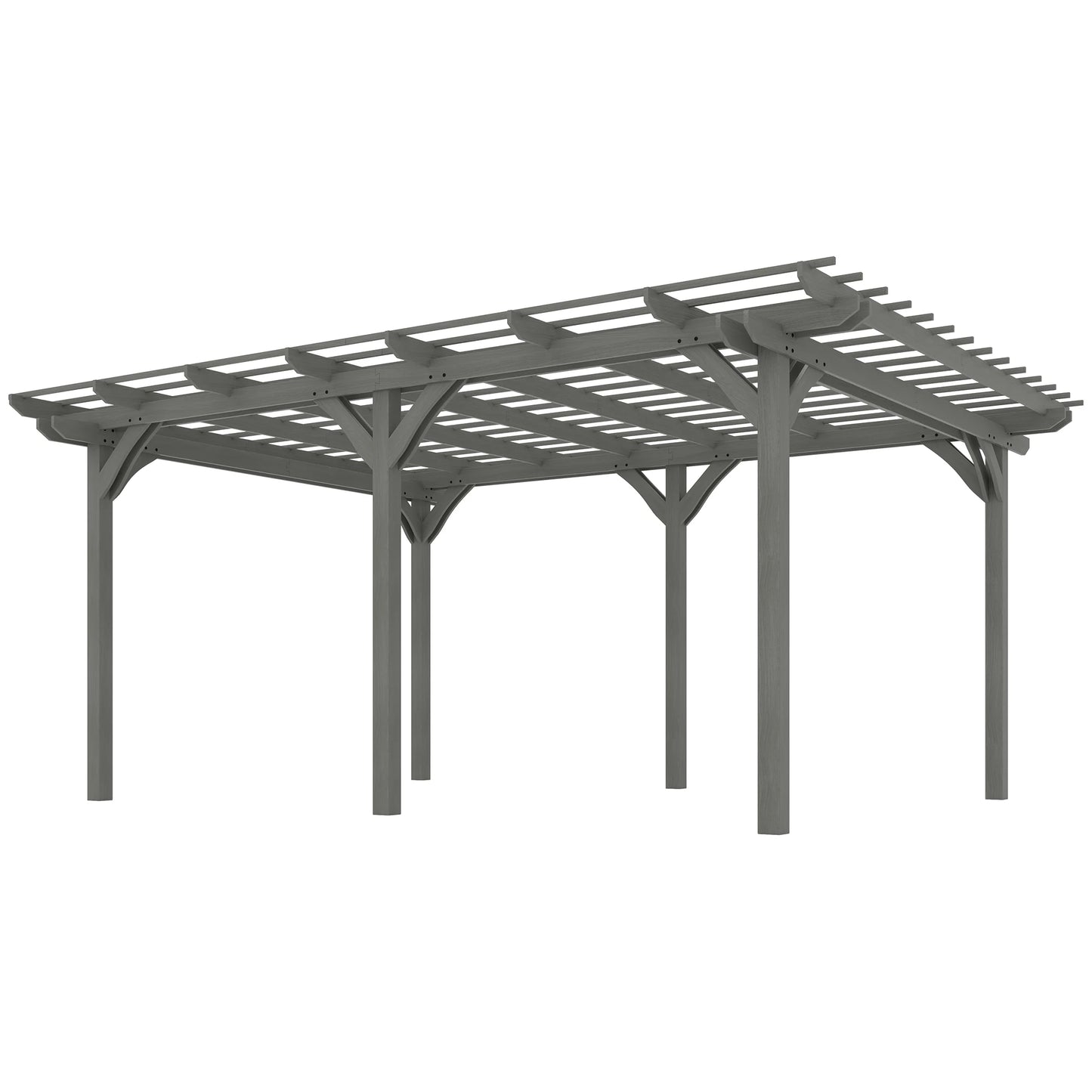 Wooden Pergola Outdoor Gazebo With Stable Structure by S And B Enterprise