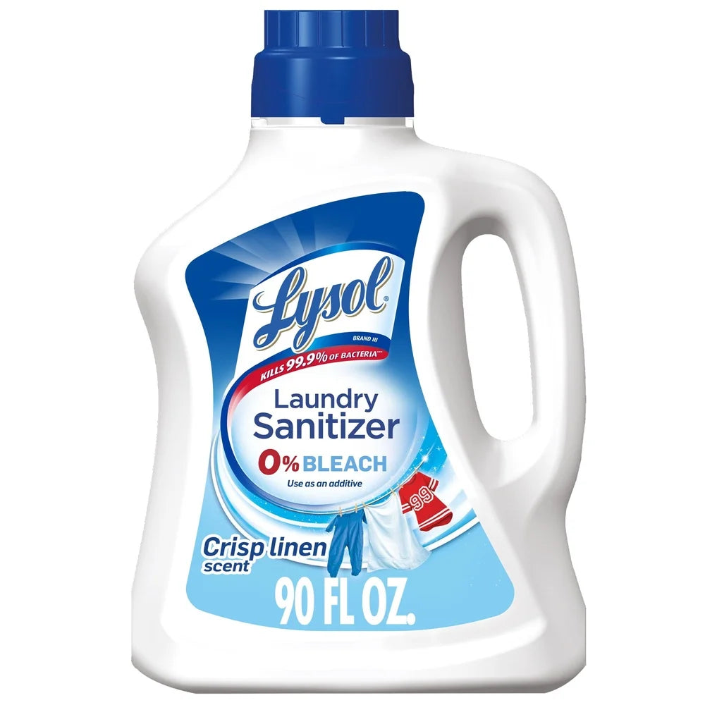 Laundry Sanitizer Additive Kills 99 Percent Bacteria Bleach Free