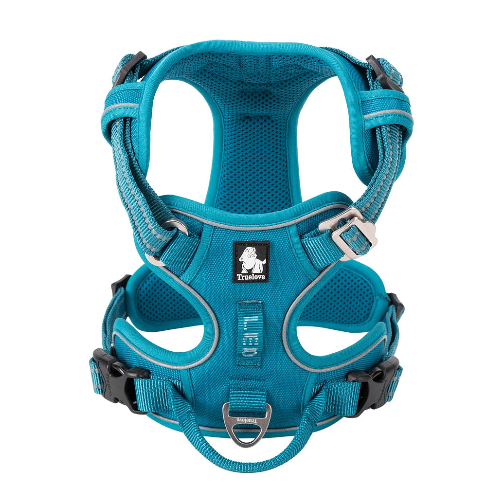 TRUELOVE No Pull Dog Harness Reflective Breathable Adjustable Training Vest by S And B Enterprise