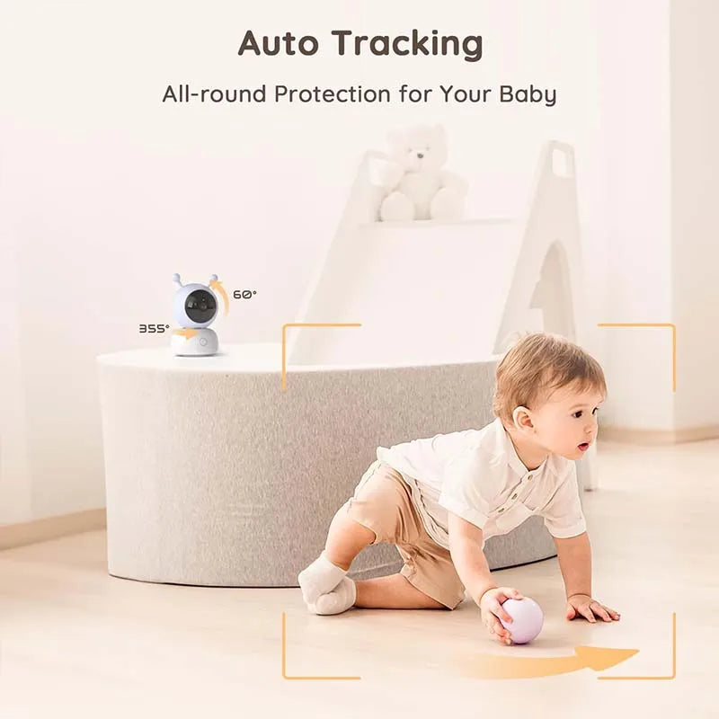 BOIFUN WiFi Baby Monitor With Night Vision And Two-Way Talk by S And B Enterprise