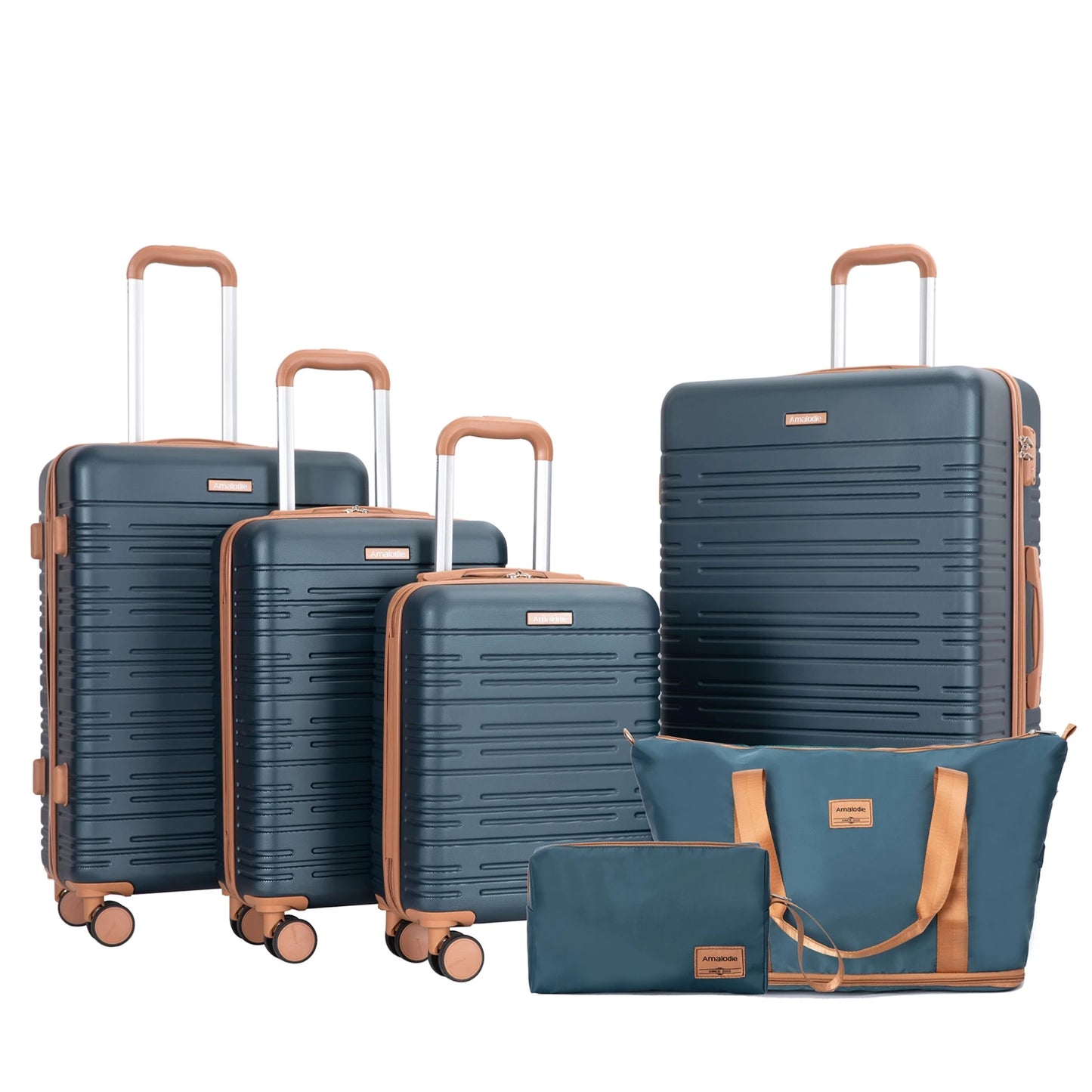 Travelhouse CN 4 Piece Luggage Set With Spinner Wheels