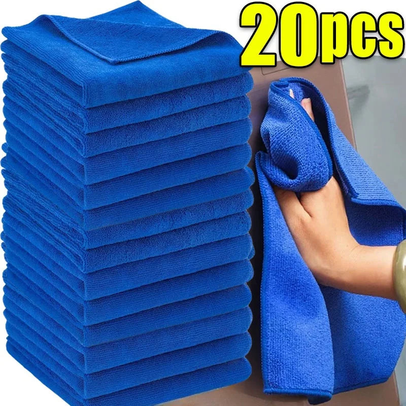 Microfiber Towels For Car Cleaning Eco Friendly 20 Pack