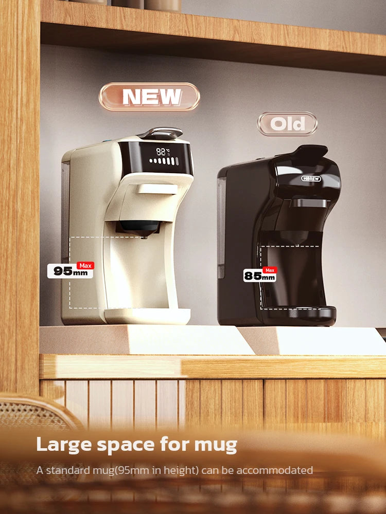 HiBREW 6in1 Capsule Coffee Machine H1B Nespresso Dolce Gusto Compatible