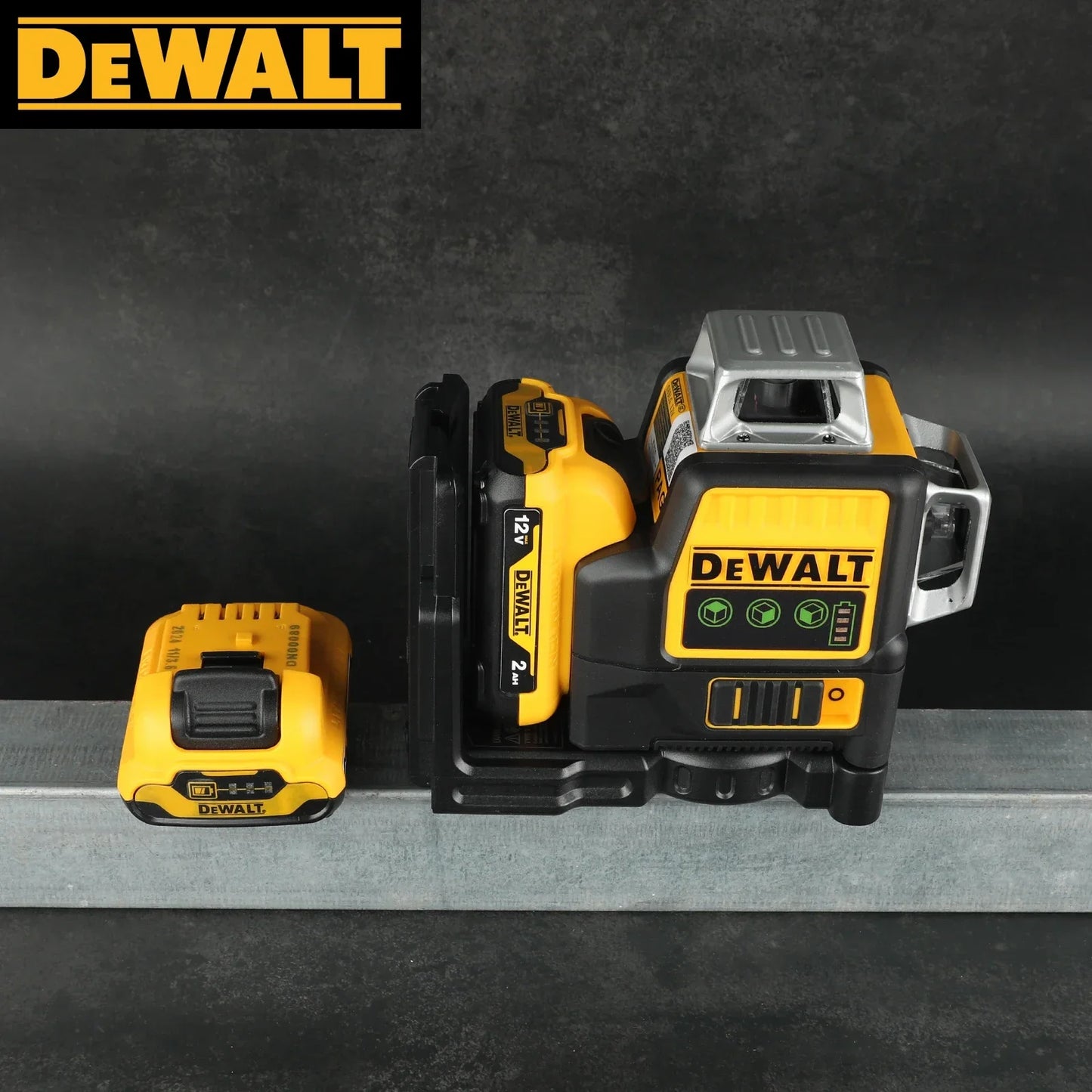 DEWALT DW089LG 360 Degree Green Laser Level Horizontal Vertical