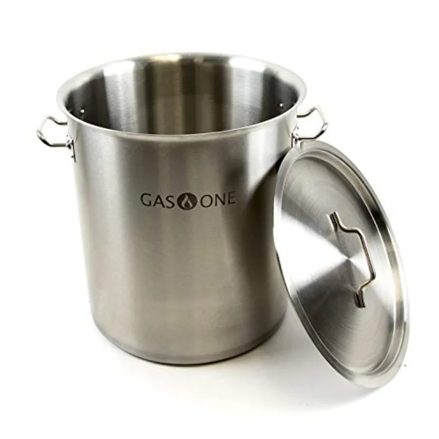 Yao Hui Huang All Purpose Fryer Pot Stainless Steel Tri Ply Basket