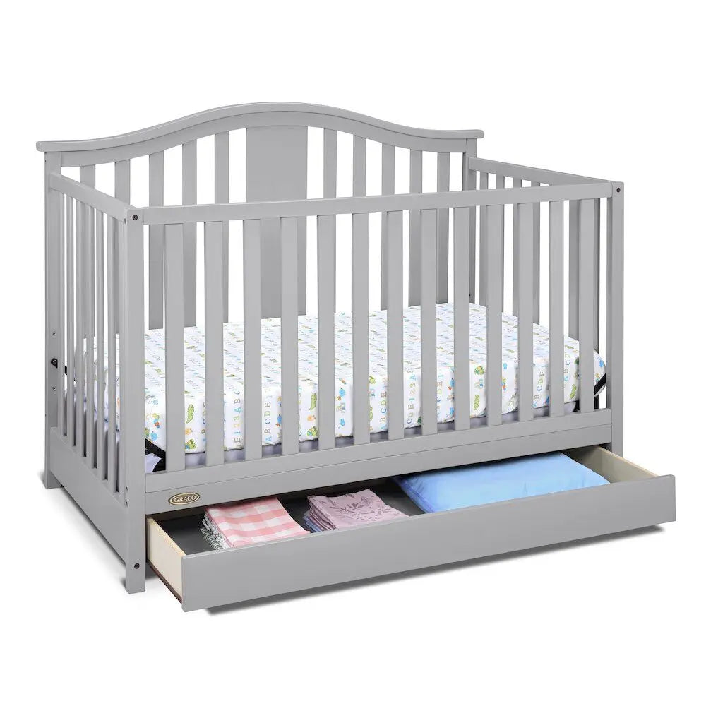 Graco Solano 4-In-1 Convertible Crib With Drawer For Nursery by S And B Enterprise