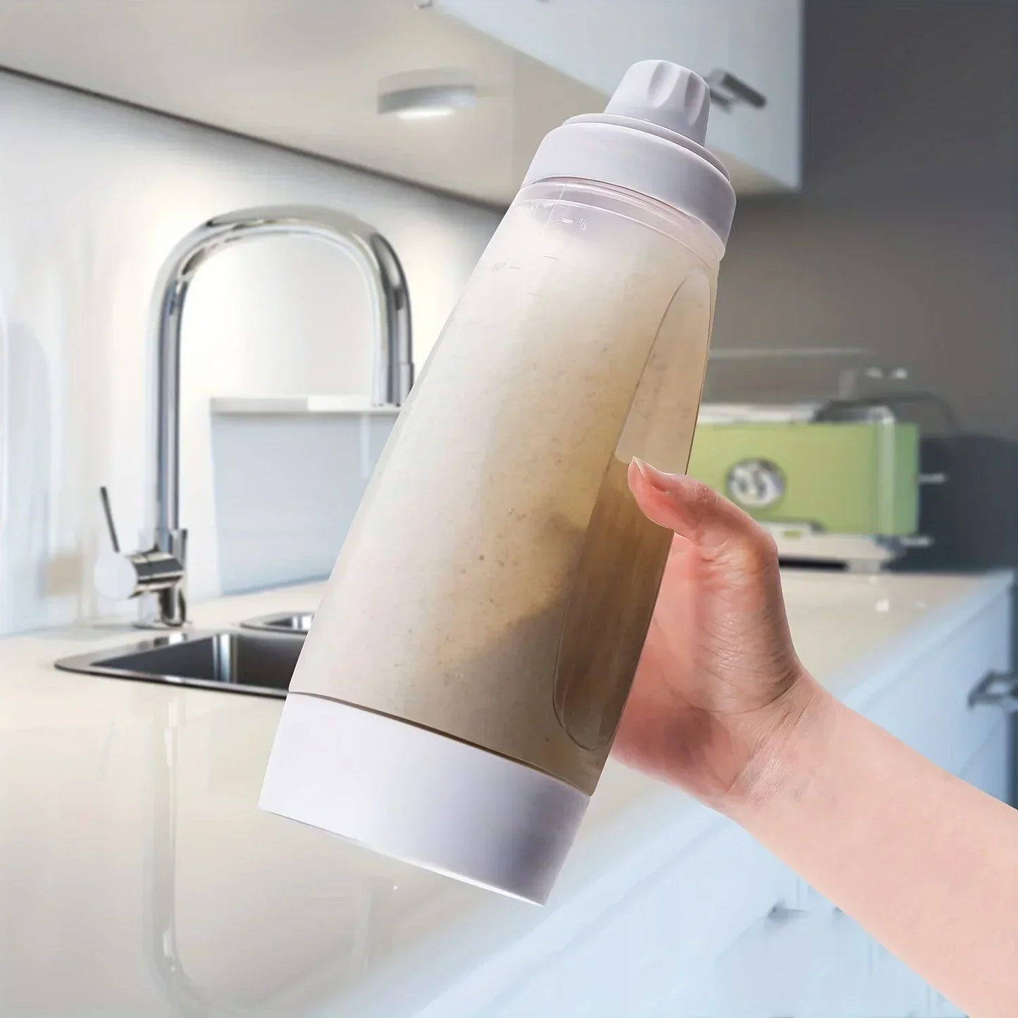 Pancake Batter Dispenser With Wire Whisk For Restaurant Quality by S And B Enterprise