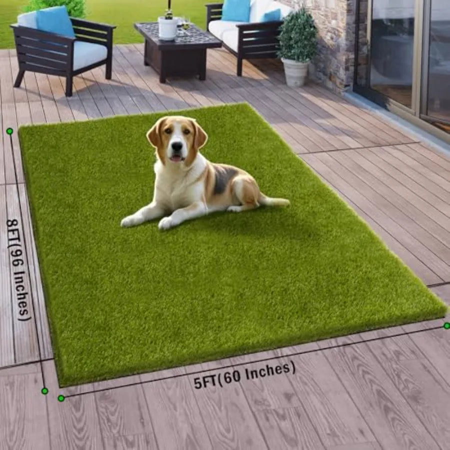 CooRug Realistic Outdoor Artificial Grass Turf For Dogs by S And B Enterprise