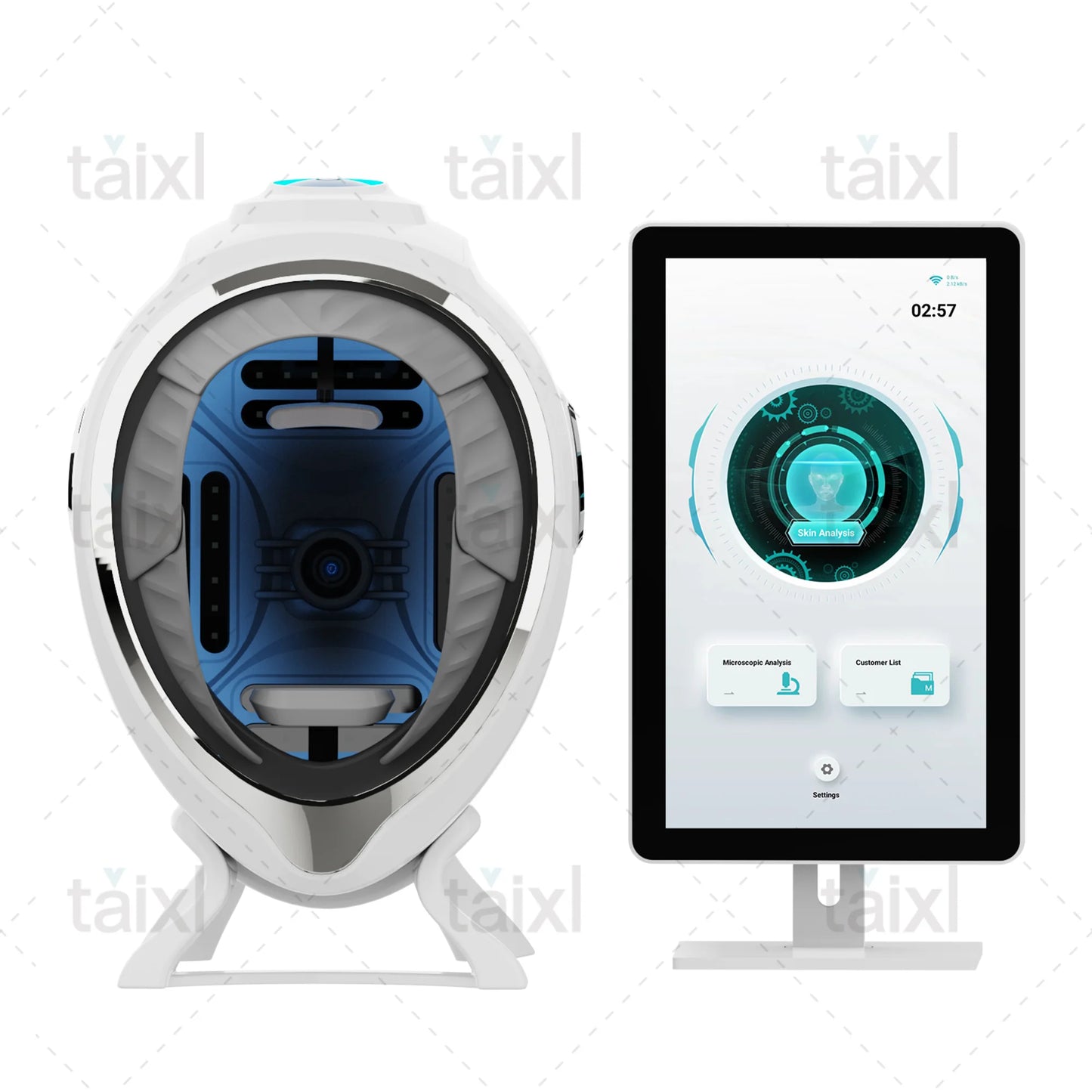 MYOSLIM 3D Skin Scanner AI Care Facial Analyzer Portable