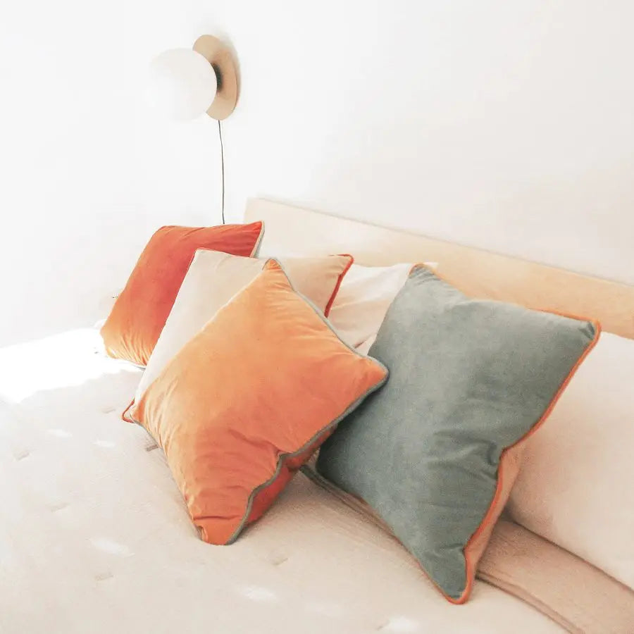 Velvet Throw Pillow Covers 4-Pack Double-Sided Modern Home Decor