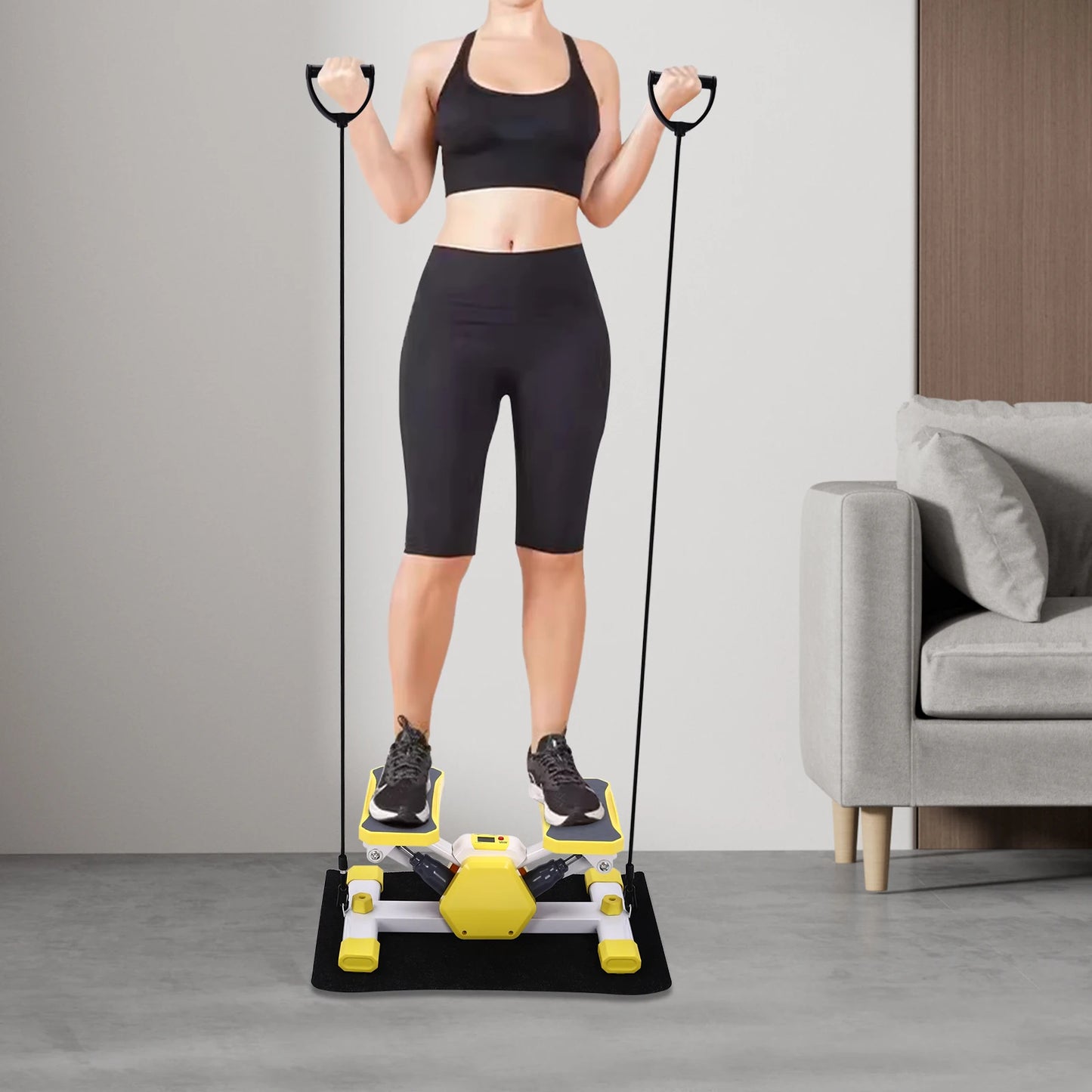 Mini Stepper For Exercise Home Workout Equipment Cardio Training