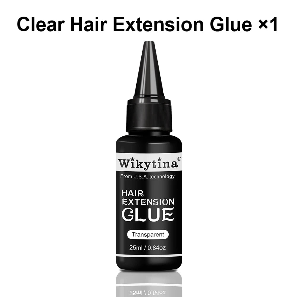 Wikytina UV Light Hair Extension Tool Kit With Adhesive Remover