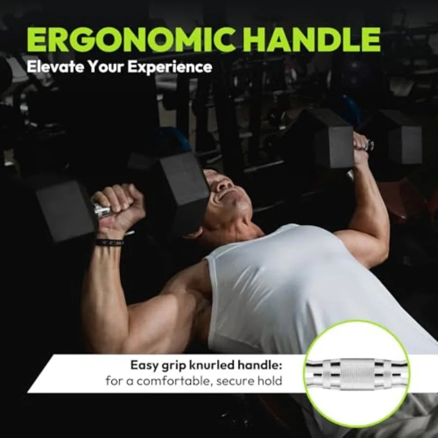 Rubber Coated Hex Dumbbell Set With A Frame Rack And Ergonomic Handles by S And B Enterprise