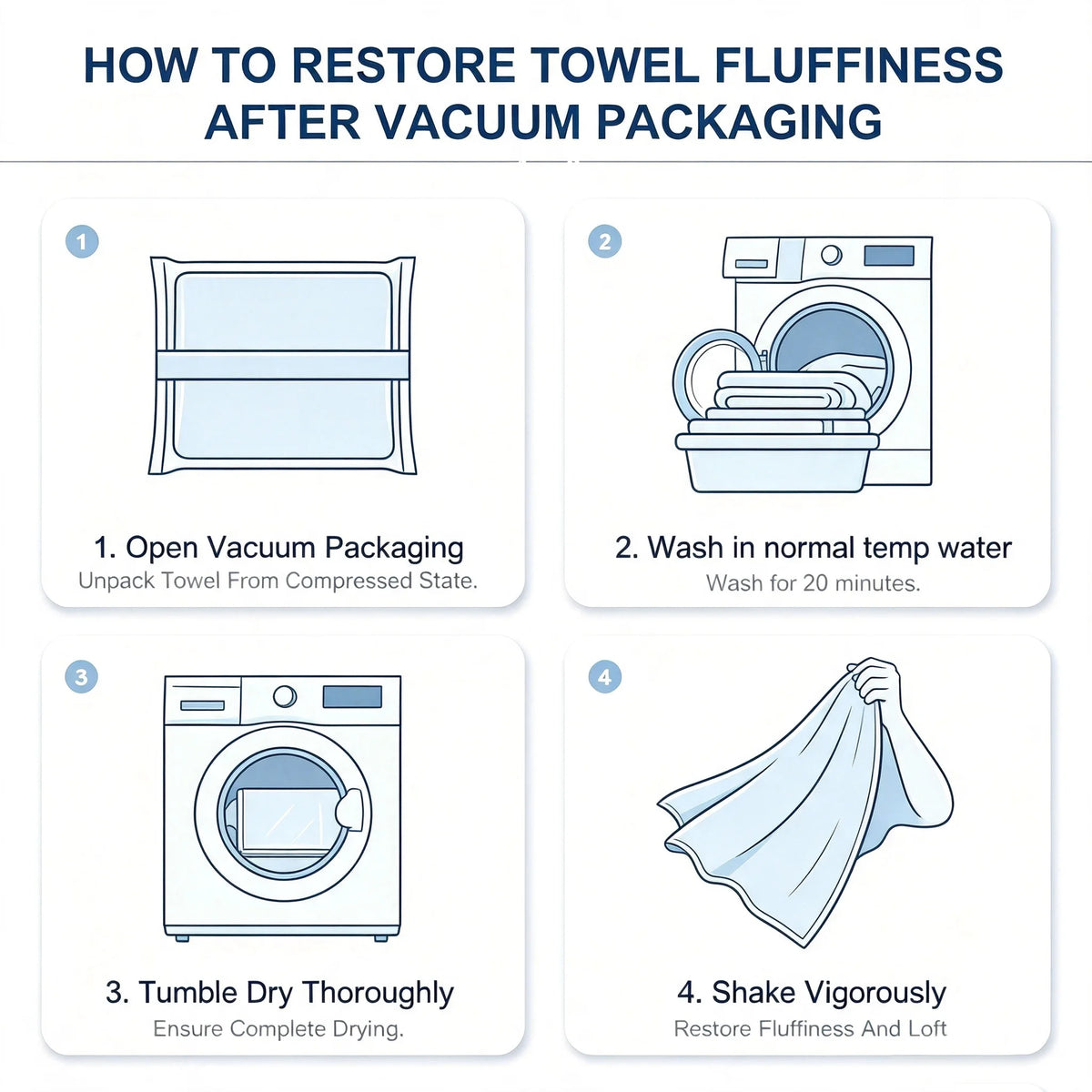 8‑Piece Towel Set, 2 Bath Towels + 2 Hand Towels + 4 Face Towels, Soft & Comfortable, High Water Absorbency, Bathroom Towels
