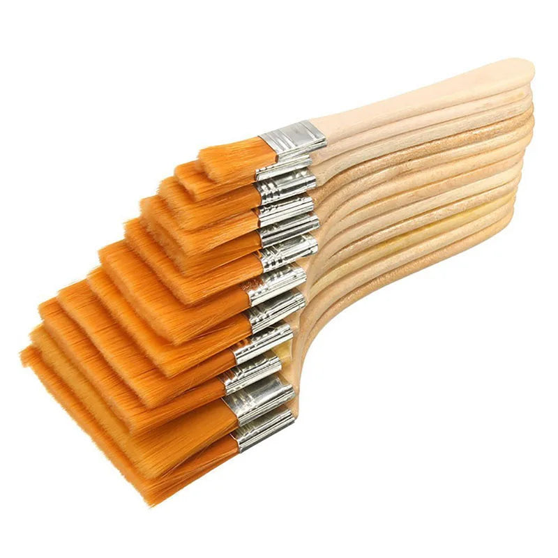 Jowoart 12pc Nylon Oil Painting Brush Set
