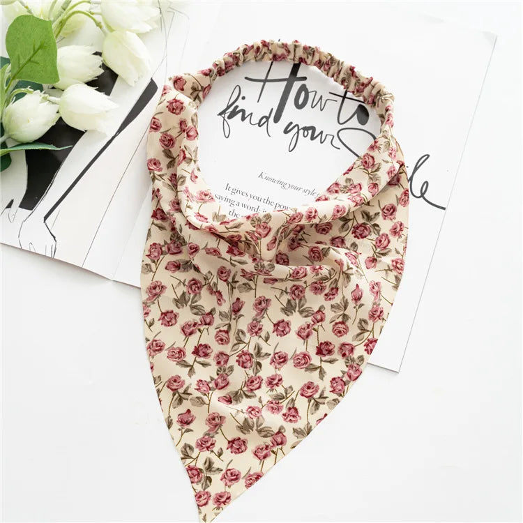 Bohemia Bandana Hair Scarf For Women Paisley Vintage Headwear