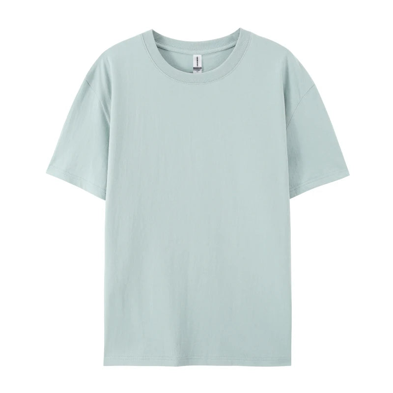 UDDIYANACN 100 Percent Cotton T Shirt Logo Print Crewneck Tee