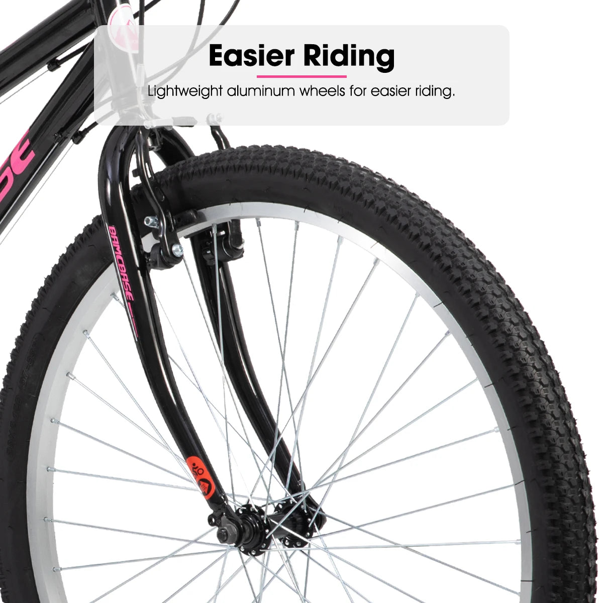 Hiland Bamcbase Womens Mountain Bike 18 Speed Hybrid