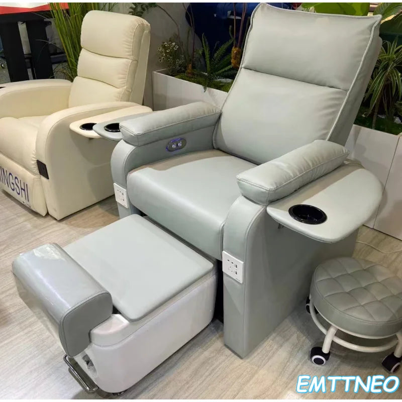 BOMP Foot Care Chair With Relaxing Massage And Foot Spa by S And B Enterprise