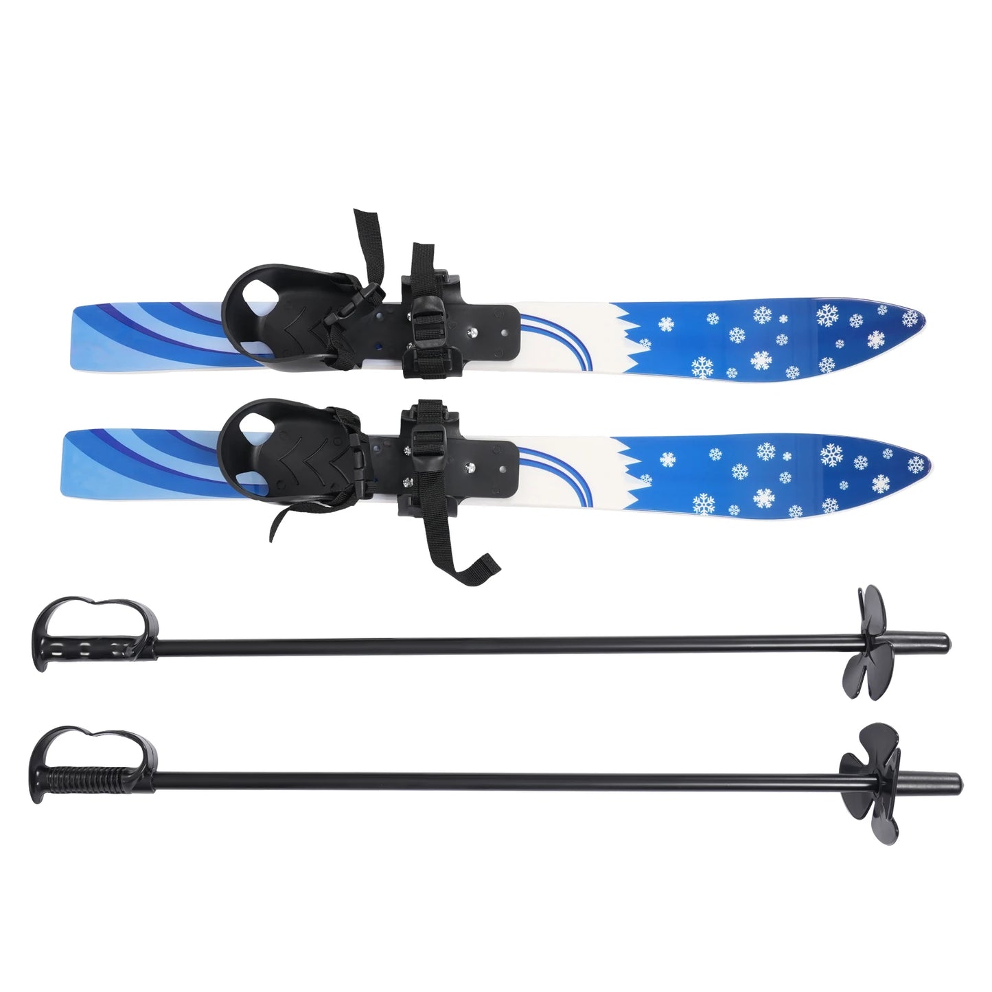 Kid Ski Set With Poles Snowblade For Beginners Ages 2-8