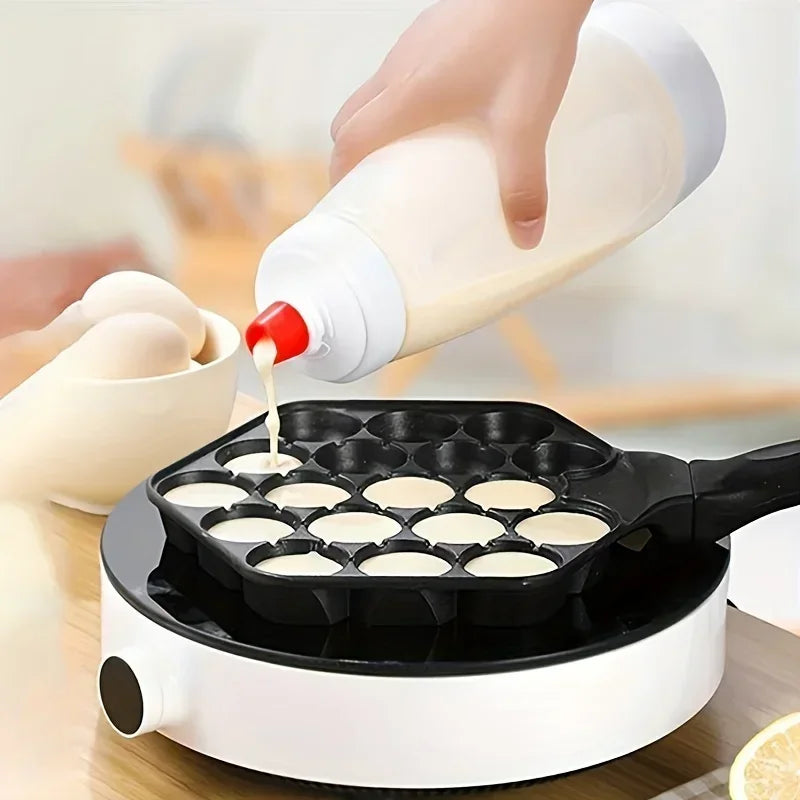 Pancake Batter Dispenser With Wire Whisk For Restaurant Quality by S And B Enterprise