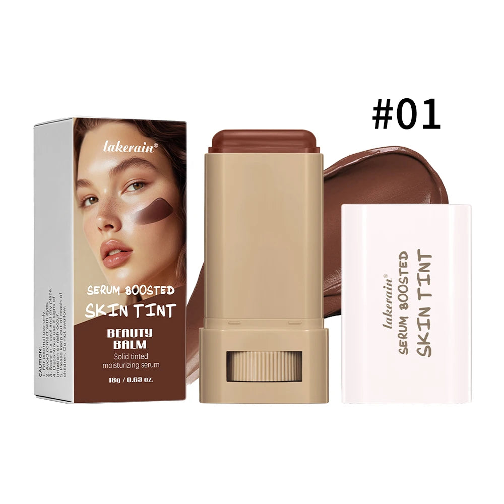Skin Tint Foundation Stick Concealer Serum Boosted For High Coverage by S And B Enterprise