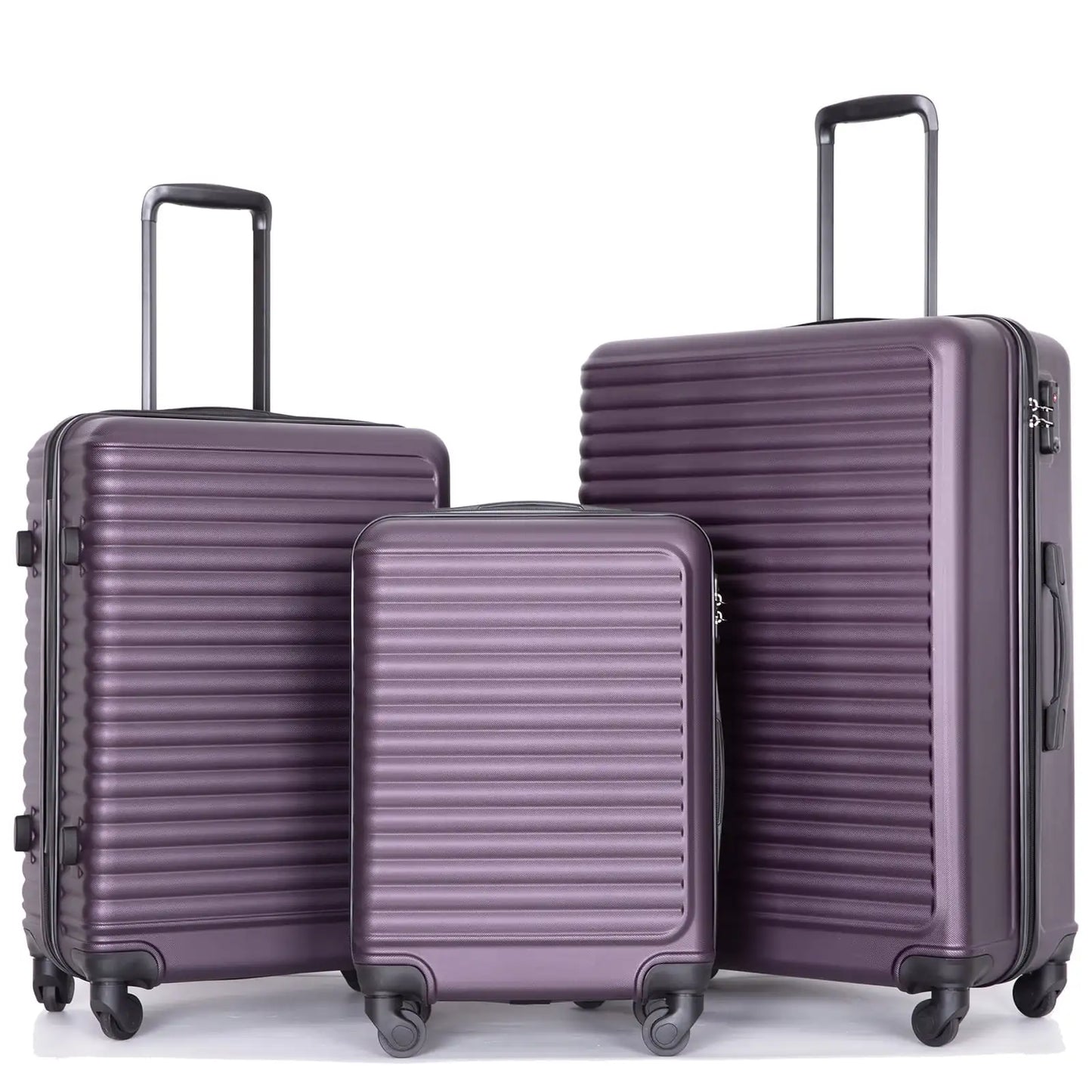 Travelhouse 3-Piece Hardside Luggage Set With TSA Lock