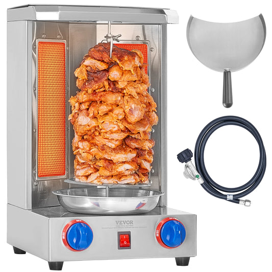 SucceBuy Shawarma Grill Machine Vertical Doner Kebab Rotisserie Oven