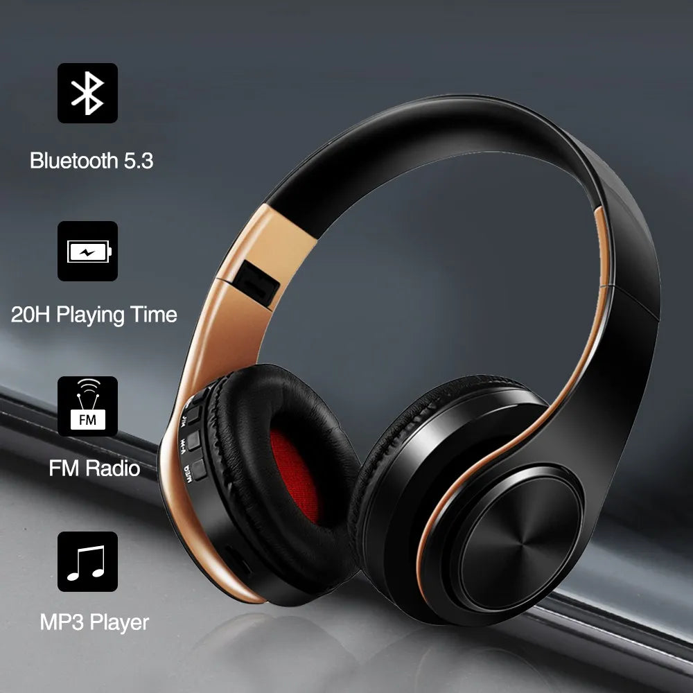 CATASSU Hifi Bluetooth Earphones With Mic And SD Card