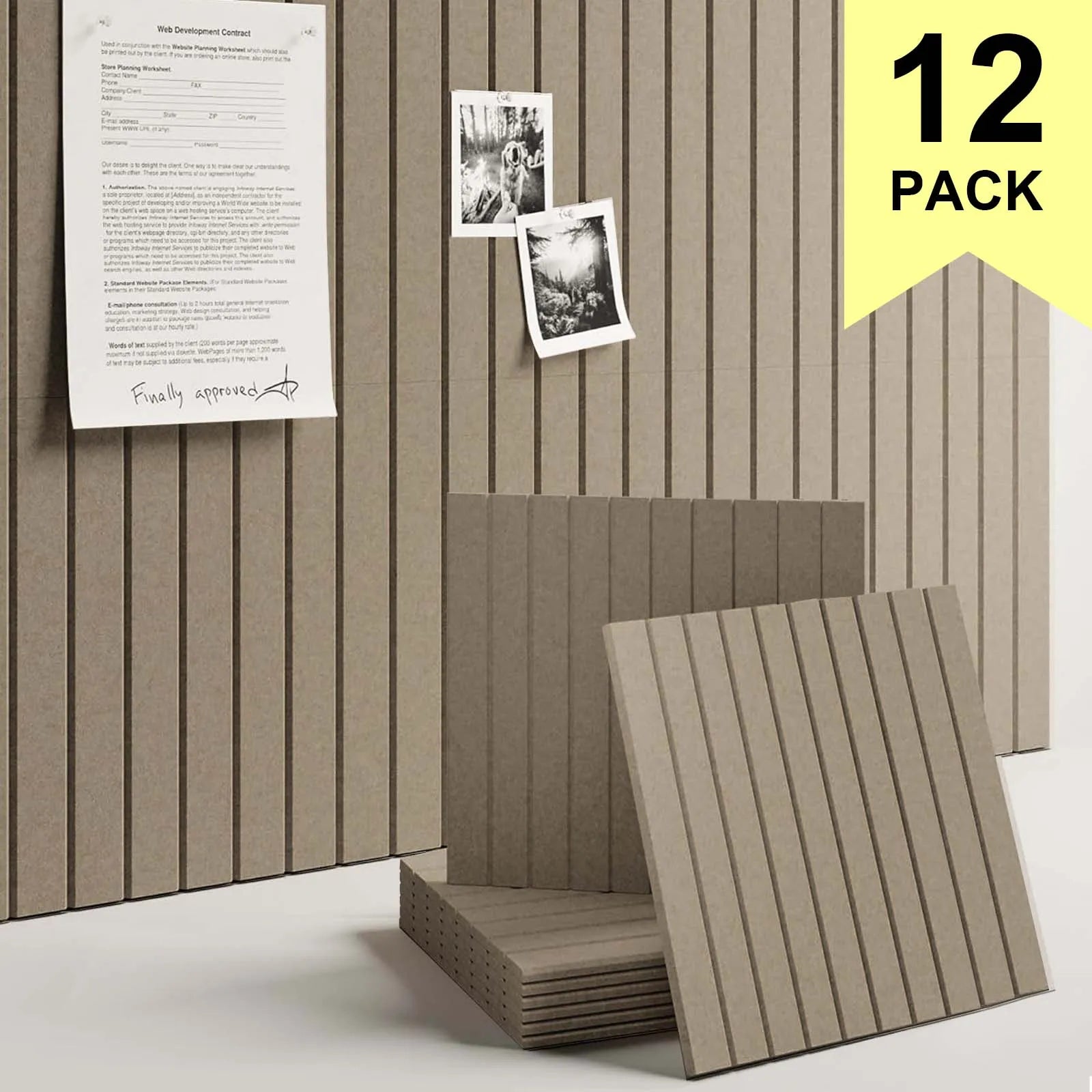 Cork Bulletin Boards 6 To 12 Pack Home Office Decor by S And B Enterprise
