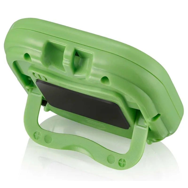 Kitchen and Event Timer by S And B Enterprise, green handheld timer with fold-out stand