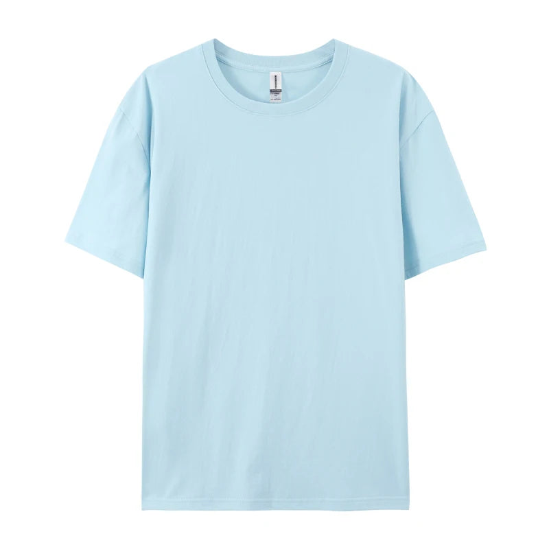 UDDIYANACN 100 Percent Cotton T Shirt Logo Print Crewneck Tee
