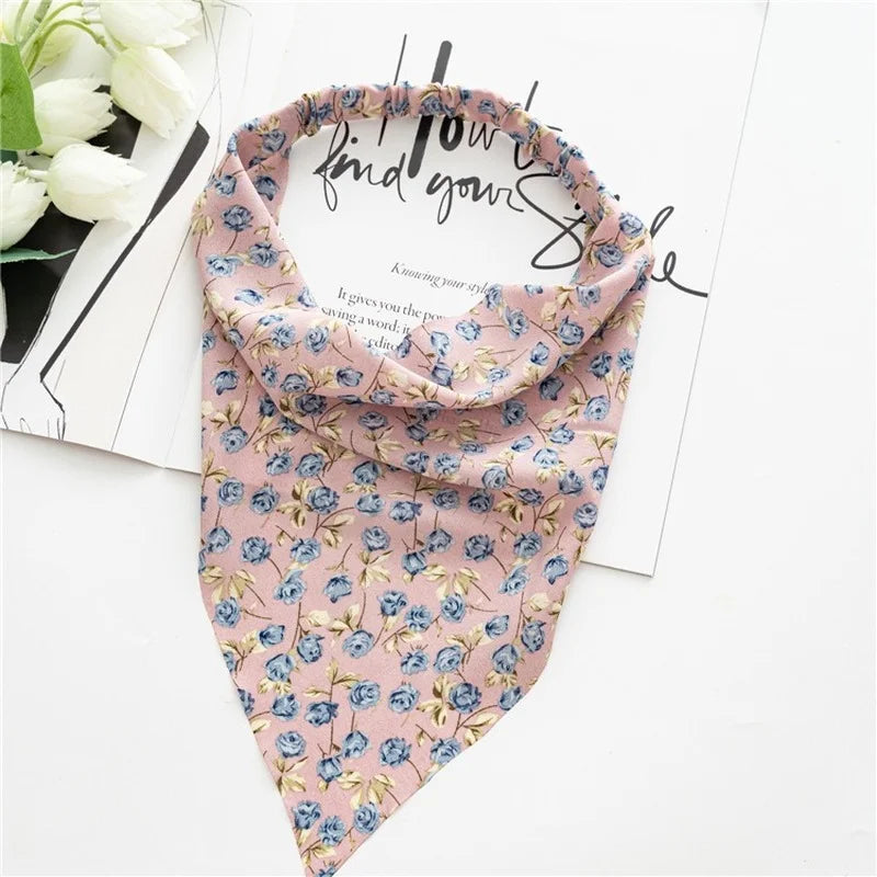 Bohemia Bandana Hair Scarf For Women Paisley Vintage Headwear