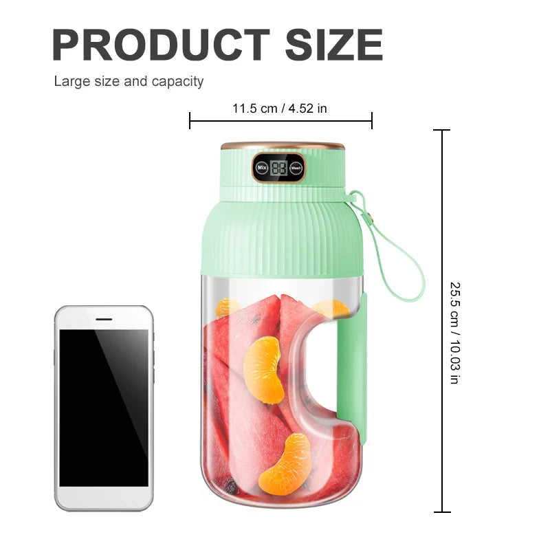 Portable USB Juicer Blender For Fruits And Smoothies by S And B Enterprise