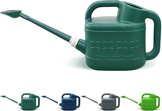 None Garden Watering Can With Removable Spout And Sprinkler Head