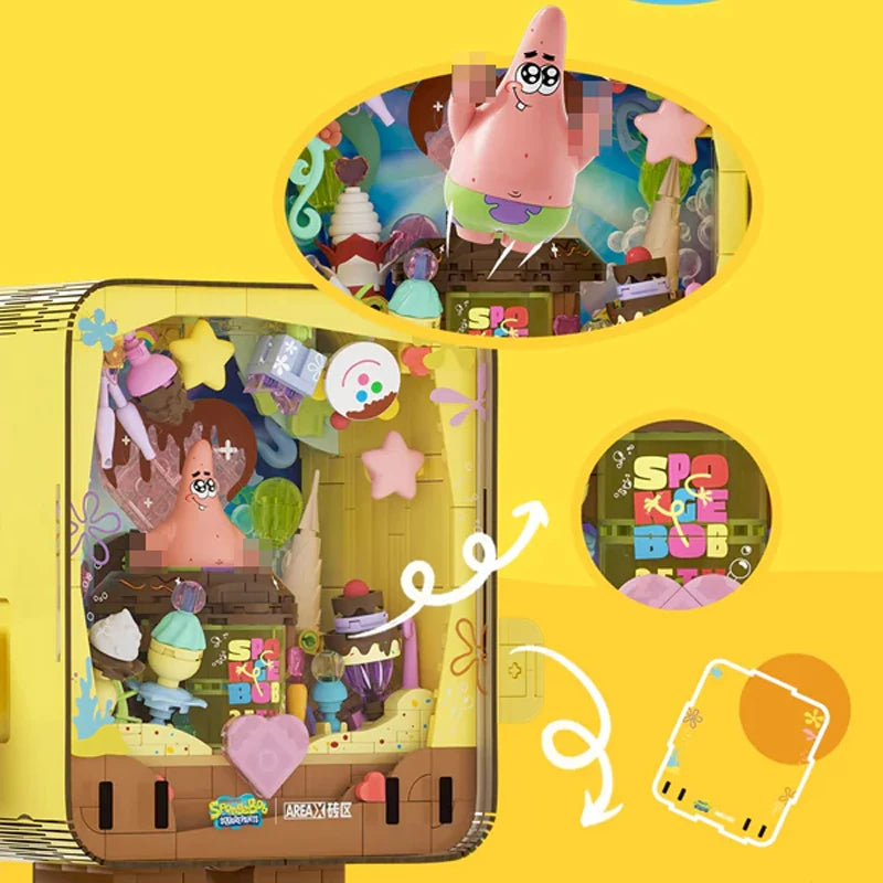 AREA-XC SpongeBob Square Pants Patrick Star 25th Anniversary Blocks