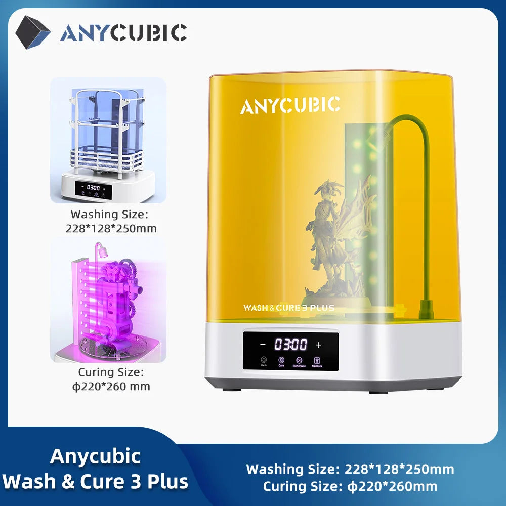 Anycubic Wash And Cure 3 Plus Washing Curing Machine