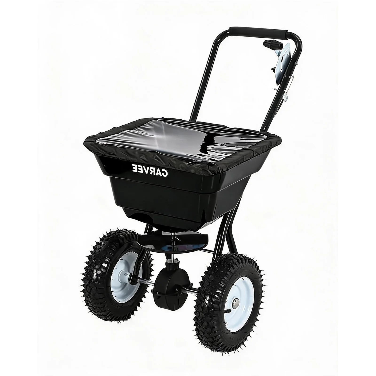HiMISS Heavy Duty 80Lb Lawn Spreader Walk Behind Broadcast Spreader by S And B Enterprise
