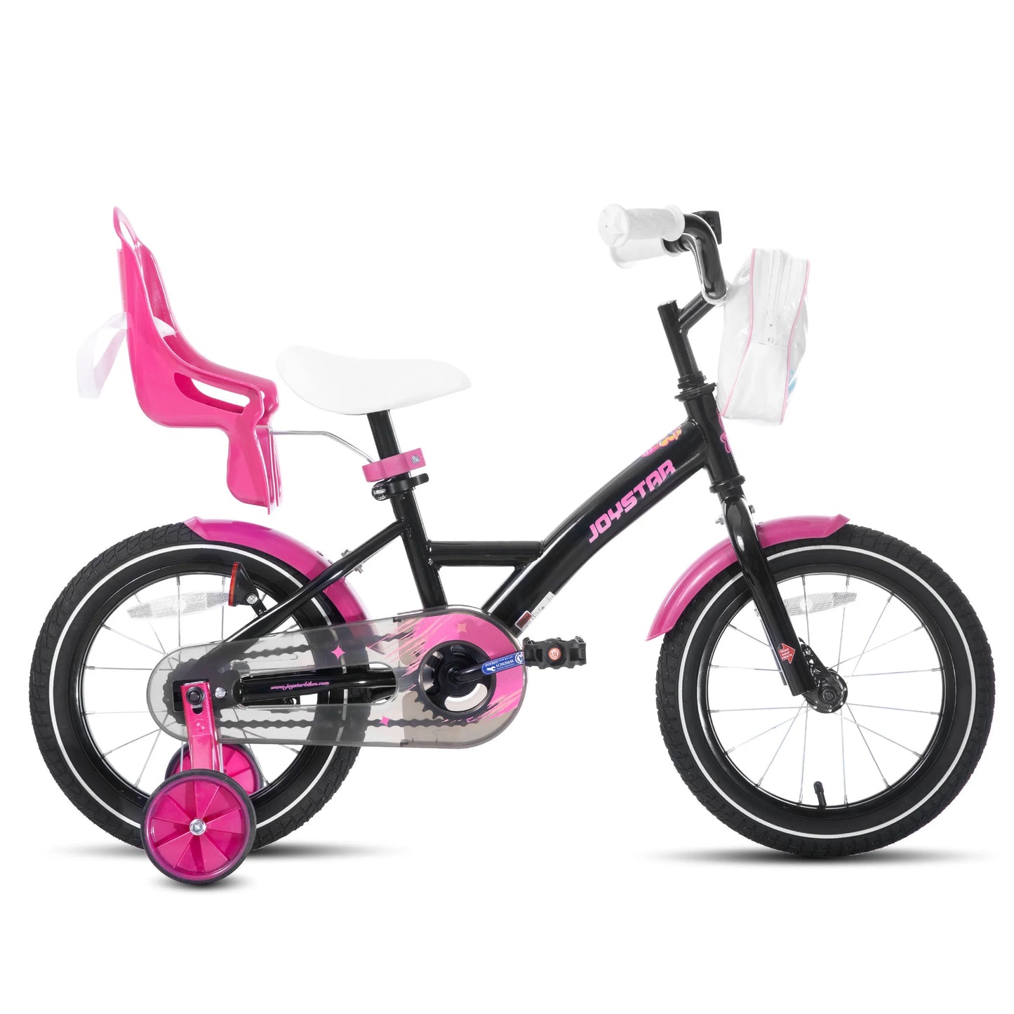 JOYSTAR Kids Bike for Girls With Training Wheels and Basket