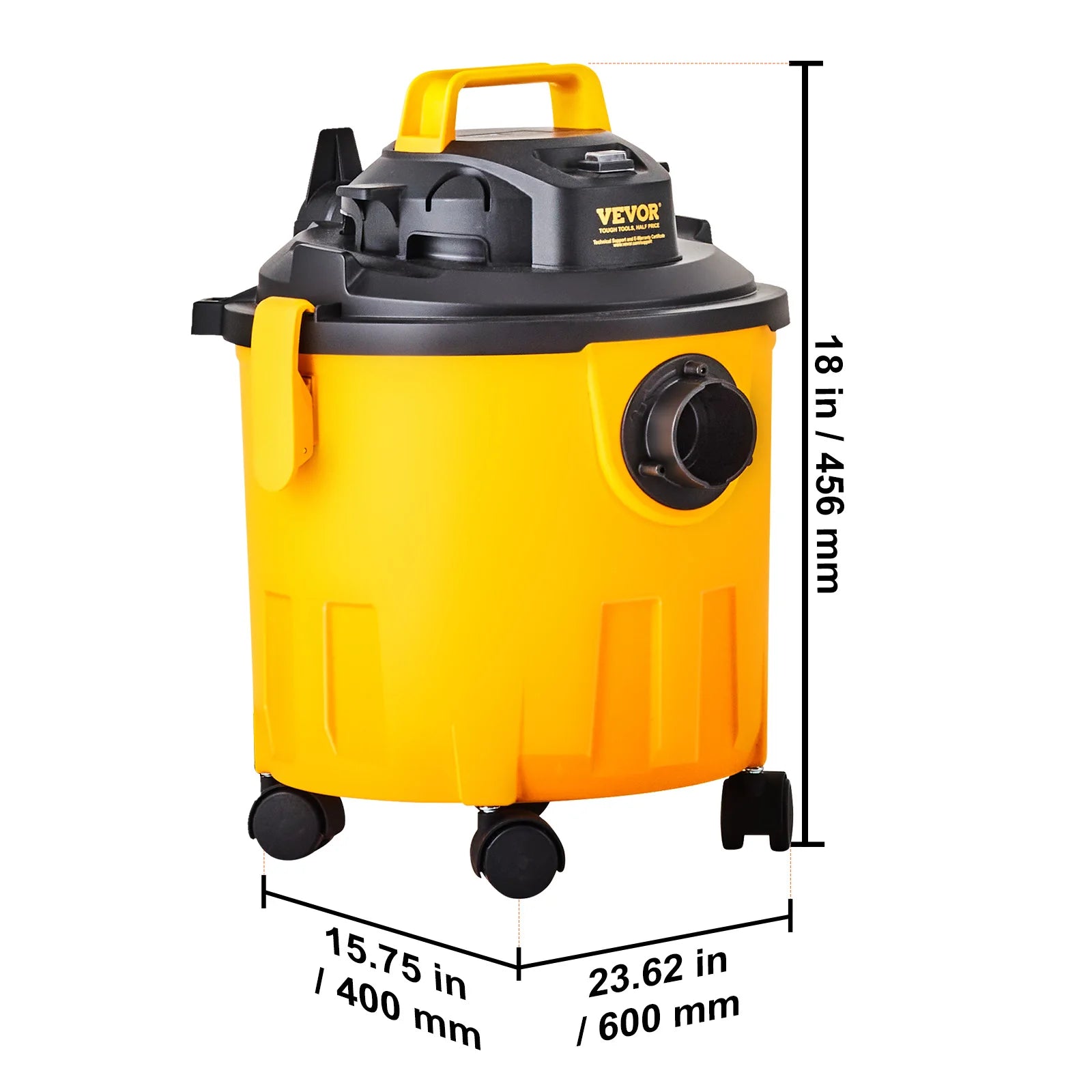 SucceBuy Wet Dry Shop Vacuum Powerful Suction For Carpets And Pet Hair by S And B Enterprise