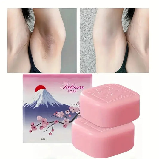 Zudaifu Sakura Bar Soap Deep Cleansing Kit for Soft Skin by S And B Enterprise