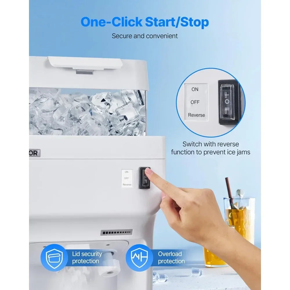 High-Capacity Electric Ice Shaver