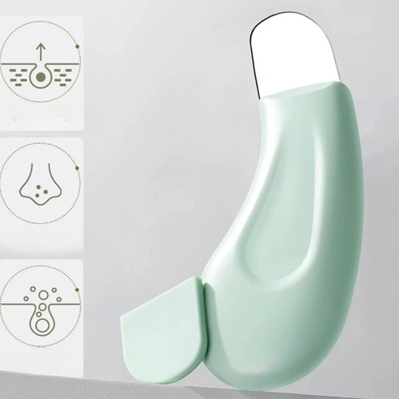 1pc silicone nose blackhead remover tool in mint green