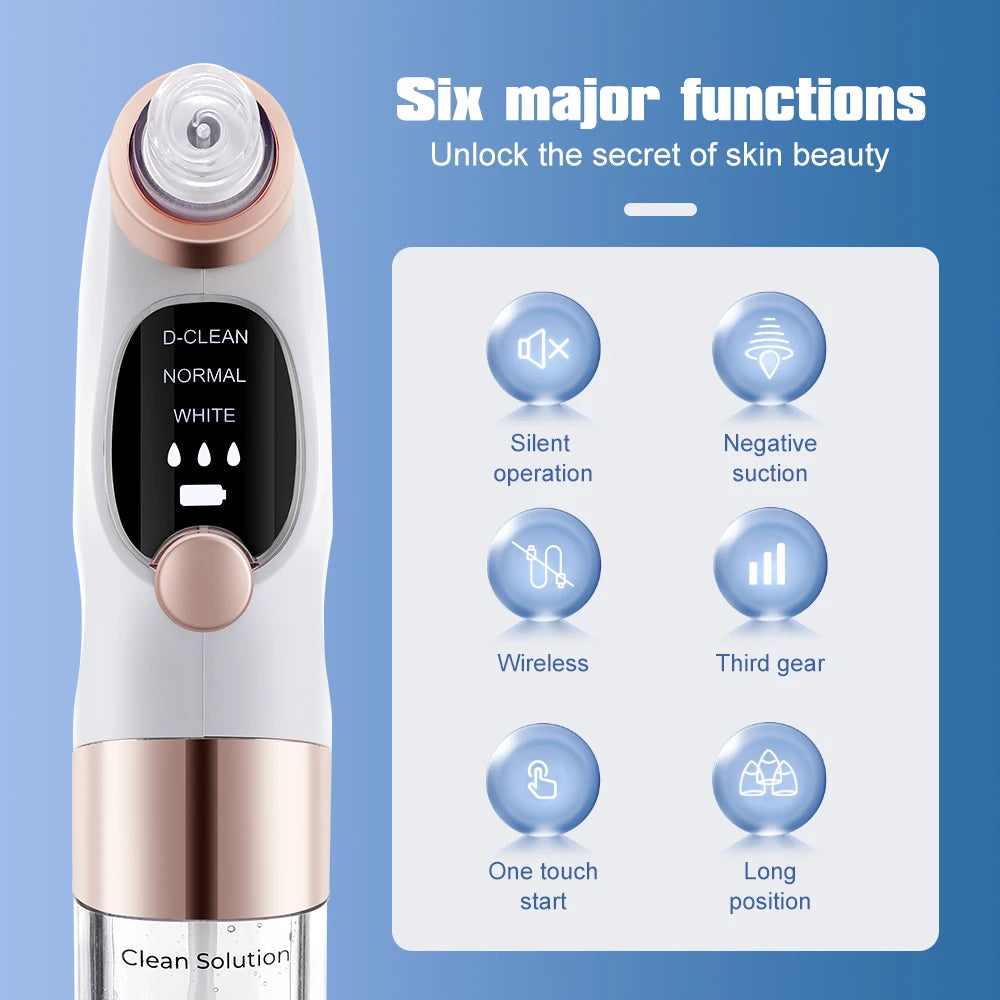 Electric Blackhead Remover Vacuum Suction Pore Cleaner