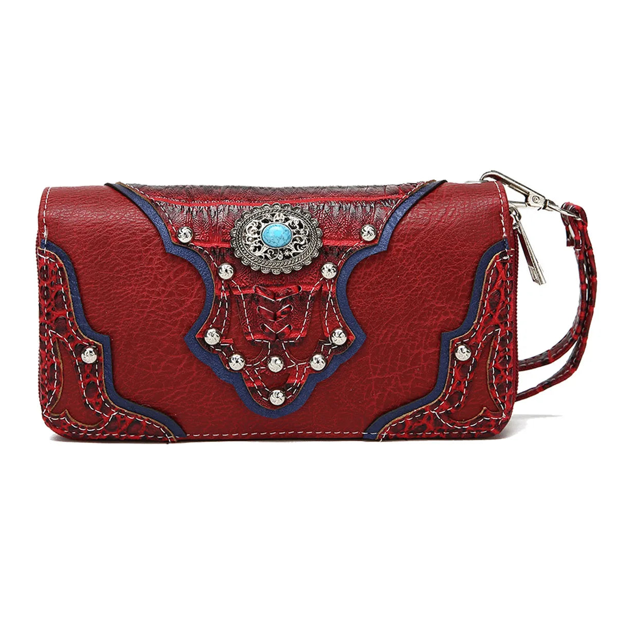 Western Style Cowgirl Fringe Crocodile Purse and Tote Set