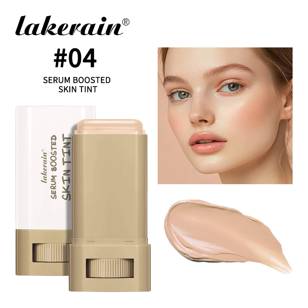 Skin Tint Foundation Stick Moisturizing & Non-Sticky Concealer Base Foundation Boosted Smooth Makeup Stick Woman Cosmetics by S And B Enterprise