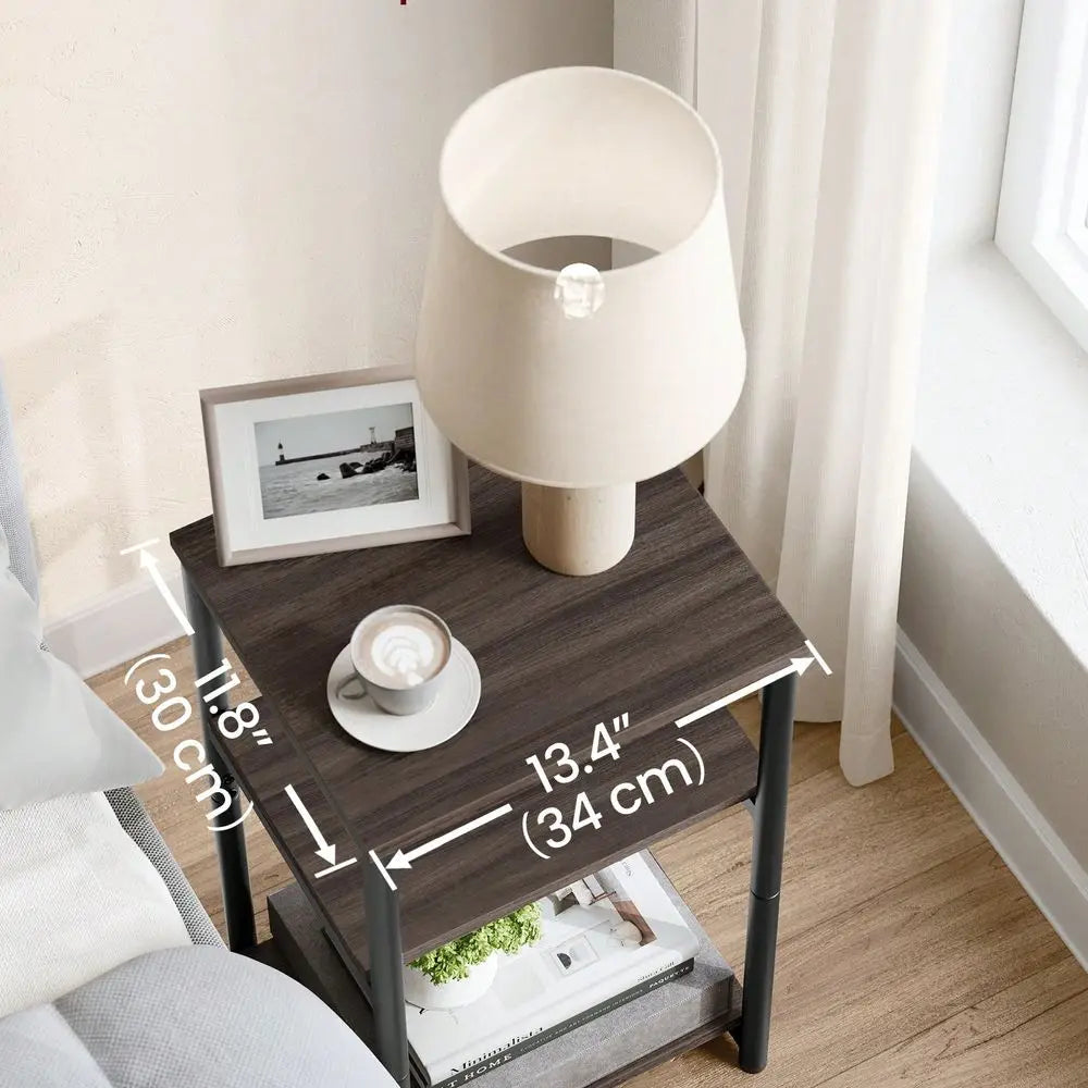 Wooden Side Table End Table For Living Room Bedroom Office by S And B Enterprise
